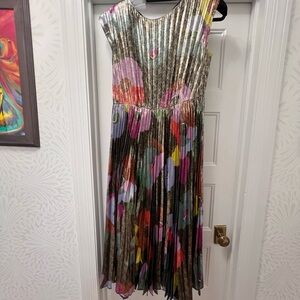 Kate Spade Metallic Patterned Dress
